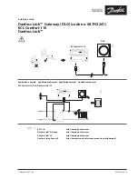 Danfoss ECL Comfort 110 Installation Manual preview