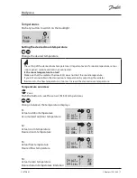 Предварительный просмотр 7 страницы Danfoss ECL Comfort 110 Operating Manual