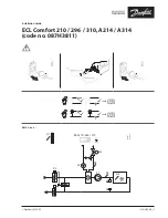 Danfoss ECL Comfort 296 Installation Manual предпросмотр