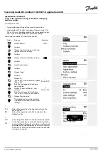 Предварительный просмотр 32 страницы Danfoss ECL Comfort 296 Operating Manual