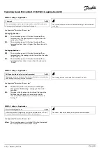 Предварительный просмотр 102 страницы Danfoss ECL Comfort 296 Operating Manual