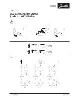 Предварительный просмотр 1 страницы Danfoss ECL Comfort 310, A302 Installation Manual