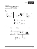 Danfoss ECL Comfort 310, A333 Installation Manual предпросмотр