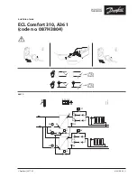 Danfoss ECL Comfort 310, A361 Installation Manual preview