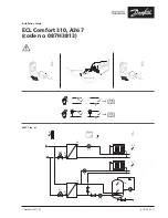 Danfoss ECL Comfort 310, A367 Installation Manual preview