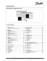 Danfoss ECL Comfort 310 Installation Manual preview