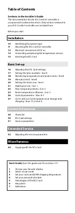 Preview for 3 page of Danfoss ECL Comfort C31 User Manual