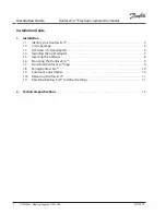 Предварительный просмотр 2 страницы Danfoss Eco Instruction Manual