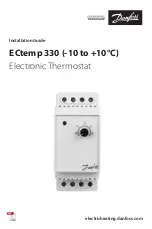 Предварительный просмотр 1 страницы Danfoss ECtemp 330 Installation Manual