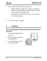 Предварительный просмотр 10 страницы Danfoss ECtemp 530 Installation Instructions Manual