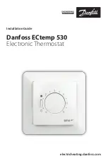 Предварительный просмотр 1 страницы Danfoss ECtemp 530 Installation Manual