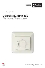 Предварительный просмотр 1 страницы Danfoss ECtemp 532 Installation Manual