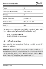 Предварительный просмотр 5 страницы Danfoss ECtemp 532 Installation Manual