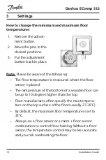 Preview for 10 page of Danfoss ECtemp 532 Installation Manual