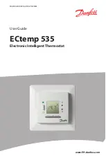 Danfoss ECtemp 535 User Manual preview