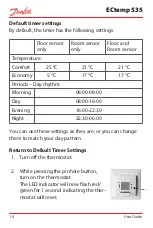 Preview for 10 page of Danfoss ECtemp 535 User Manual