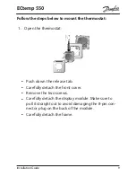 Предварительный просмотр 9 страницы Danfoss ECtemp 550 Installation Manual