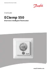 Предварительный просмотр 1 страницы Danfoss ECtemp 550 User Manual