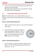 Preview for 16 page of Danfoss ECtemp 550 User Manual