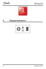 Предварительный просмотр 14 страницы Danfoss ECtemp 610 Installation Manual