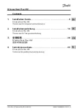 Preview for 3 page of Danfoss ECtemp Next Plus HW Installation Manual