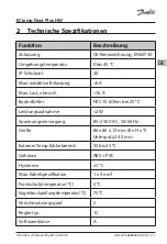 Preview for 17 page of Danfoss ECtemp Next Plus HW Installation Manual