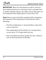 Предварительный просмотр 20 страницы Danfoss ECtemp Smart Installation Manual