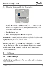 Preview for 9 page of Danfoss ECtemp Touch Installation Manual