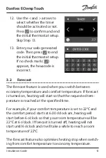 Preview for 13 page of Danfoss ECtemp Touch Installation Manual