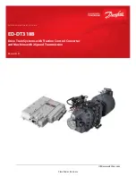 Предварительный просмотр 1 страницы Danfoss ED-DT318B Installation And Operation Manual