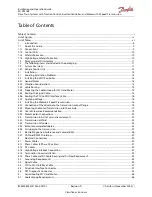 Preview for 2 page of Danfoss ED-DT318B Installation And Operation Manual