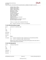 Preview for 88 page of Danfoss ED-DT318B Installation And Operation Manual