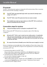 Preview for 11 page of Danfoss EFIT 850 Installation And User Manual