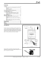 Preview for 2 page of Danfoss EKC 316A Reference Manual