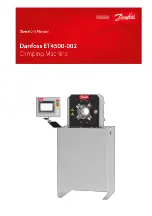 Предварительный просмотр 1 страницы Danfoss ET4500-002 Operator'S Manual