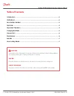 Preview for 2 page of Danfoss ET9100 Operator'S Manual