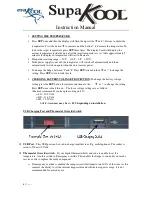 Предварительный просмотр 4 страницы Danfoss EvaKool SupaKool Instruction Manual