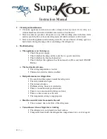 Предварительный просмотр 13 страницы Danfoss EvaKool SupaKool Instruction Manual