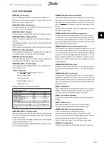 Предварительный просмотр 237 страницы Danfoss FC 100 Series Programming Manual