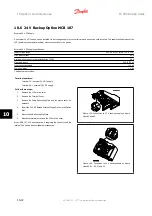 Предварительный просмотр 232 страницы Danfoss FC 300 Design Manual