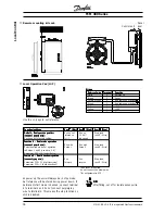 Предварительный просмотр 36 страницы Danfoss FCM 300 Series Design Manual