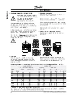 Предварительный просмотр 28 страницы Danfoss FCM305 56 Instruction Manual