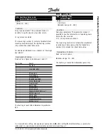 Preview for 91 page of Danfoss FCM305 56 Instruction Manual