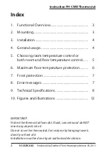 Preview for 2 page of Danfoss FH-CWD Instruction