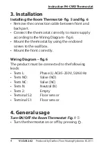 Предварительный просмотр 4 страницы Danfoss FH-CWD Instruction