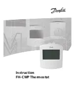 Danfoss FH-CWP Instruction Manual preview