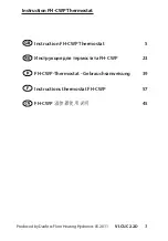 Предварительный просмотр 3 страницы Danfoss FH-CWP Instruction