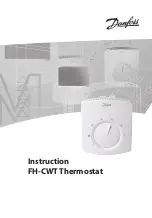 Предварительный просмотр 1 страницы Danfoss FH-CWT Instruction