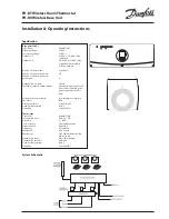 Danfoss FH-RT Installation & Operating Instructions Manual preview