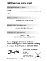 Предварительный просмотр 28 страницы Danfoss FP715 Installation & User'S Instructions